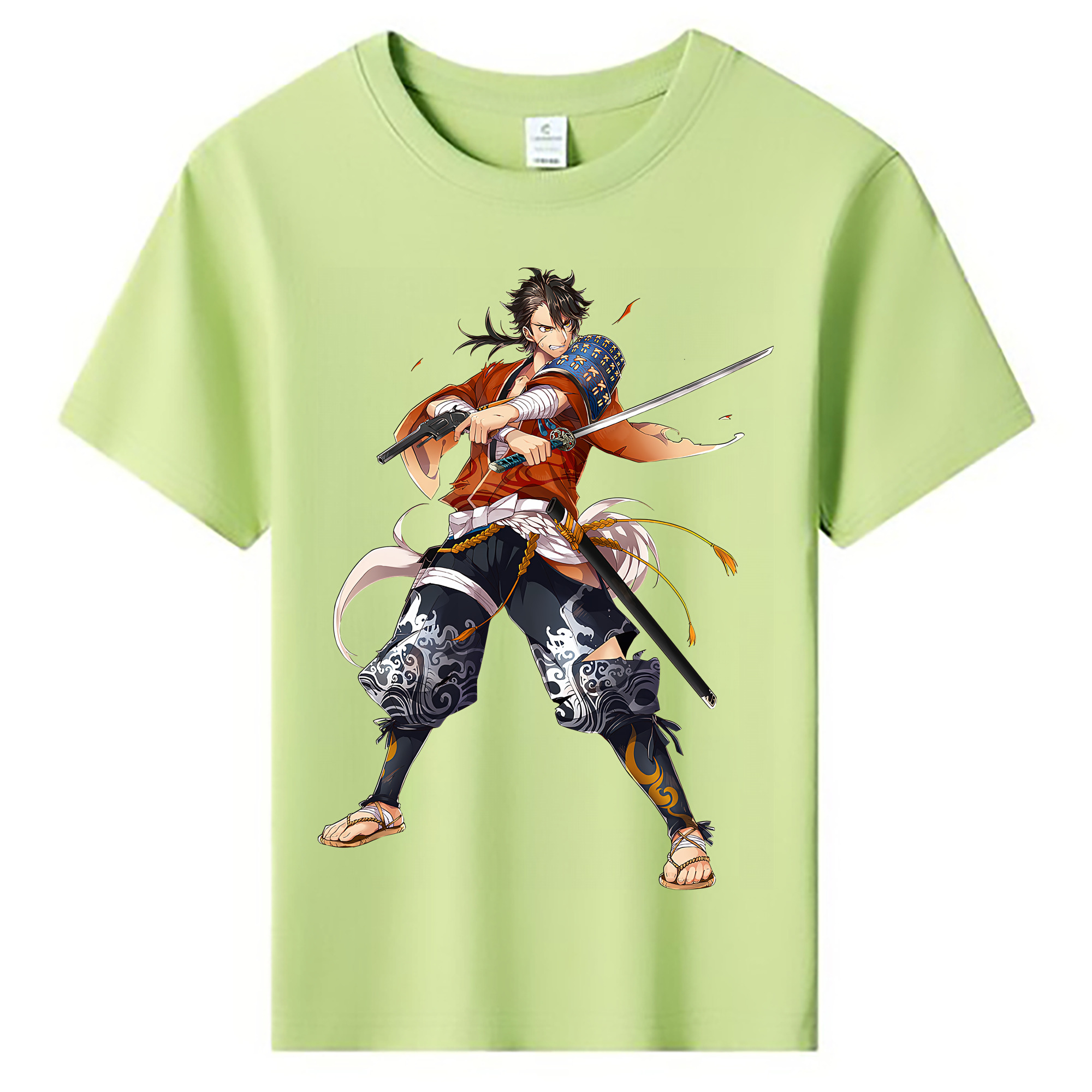 （画像用） 刀剣乱舞 Touken Ranbu 綿100％キッズTシャツ（フロントプリント）